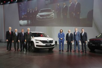 SKODA KODIAQ - WORLD STATIC PREMIERE, Berlin 1.9.2016