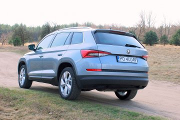 Prześwit podwozia oraz układ napędowy 4x4 umożliwiają sprawne poruszanie się  pojazdu po nierównym podłożu.